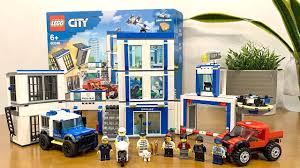 Lego City 2020 Police Station Lego 60246 Speed Build Review Lego City Lego City Police Lego