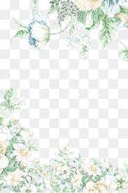 Shading Flowers Background Summer Flower Border Flower Border Png Flower Png Images