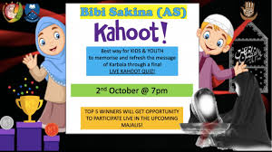 Here is the interactive version for. Bibi Sakina As Kahoot Quiz Youtube