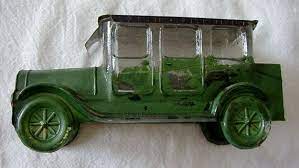 Limousine Car Glass Candy Container By Myvalleyvintage On Etsy 85 00 Candy Containers Glass Candy Auto Glass