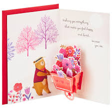 Card ideas what to write in a lunar new year card lunar new year is the most important celebration of the year for those who follow the lunar calendar. Hallmark Paper Wonder Pop Up Valentines Day Card For Anyone Beary Loved Valentine Walmart Com Walmart Com
