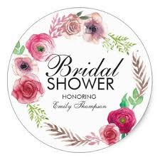 Those cascading flowers are the prettiest finishing detail. Flowers Bridal Shower Stickers Wedding Gifts Marriage Love Couples Bridal Shower Wedding Stickers Bridal Shower Favors