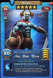 · family bonuses and related information · summoning tips . Magni Empuz