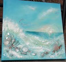 Mixed Media Art The Redefining Of The Way You Look At Art Bored Art Original Mixed Media Art Beach Art Mixed Media Art