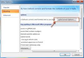 How To Turn On Off Auto Capitalization In Outlook