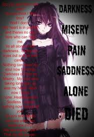 Certain sad anime lines display a bleak outlook on life, as is evidenced by nearly everything that comes out of hikigaya's mouth on oregairu. Sad Depressed Anime Girl Drone Fest