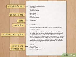 Claim letters are documents which are sent by an individual or a company to another in order to extend a claim on an item, a deal, a product and so on. 5 Ways To Write A Tenant Complaint Letter Wikihow