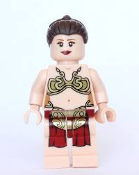 Amazon.com: LEGO Star Wars Princess Leia Minifig Minifigure in Jabba Slave  Outfit : Toys & Games