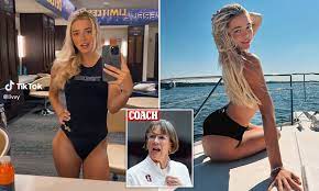Olivia Dunne hits back at coach who claimed her sexy photos were a 'step  back' for female athletes | Daily Mail Online