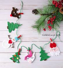 We did not find results for: Crochet Christmas Garland Christmas Decoration Goldenlucycrafts