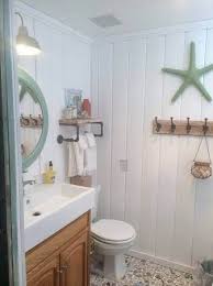 Check these easy nautical bathroom decorating ideas: Beach Cottage Decor Ideas For Your Mobile Home Beach House Bathroom Small Cottage Bathrooms Cottage Bathroom Ideas