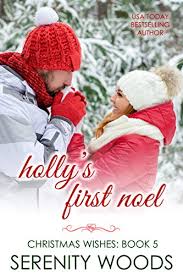 Santa placing presents around the tree. Holly S First Noel Christmas Wishes Book 5 Ebook Woods Serenity Amazon Co Uk Kindle Store