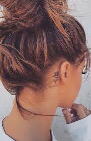 15 Ideas For Tattoo Rose Small Ear Behind Ear Tattoos Behind Ear Tattoo Small Flower Tattoo Ear