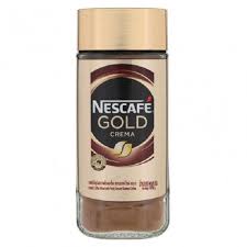 Nescafe Gold Crema Instant Coffee Mixed With Finely Ground Roasted Jar 100 G Nescafe Nescafe Coffee Coffee Mix Nescafe