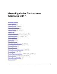 Navarro, (spanish origin) among famous surnames beginning with n used given to people from navarra. Genealogy Index For Surnames Beginning With L Auf Kreibaum De