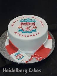 Liverpool fc, liverpool, united kingdom. Football 14 Liverpool Scarf And Logo Heidelberg Cakes