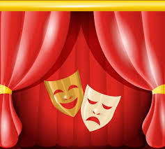 Fundo de máscaras de teatro - Download Vetores Gratis, Desenhos de Vetor,  Modelos e Clipart