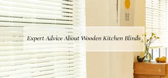 expert advice about wooden blinds