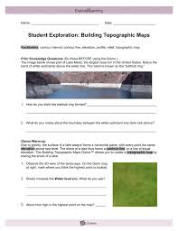 Improve your science knowledge with free questions in read a topographic map and thousands of other science skills. Student Exploration Sheet Growing Plants