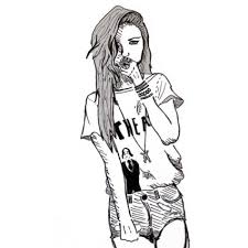 How to draw a girl. Cute Girl Drawing Images At Paintingvalley Com Explore Collection Of Cute Girl Drawing Images