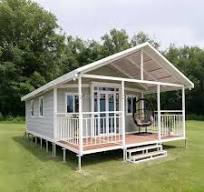 New Style Triangle Prefab Resort Holiday Glass Villa the Triangle Small a  Frame Houses