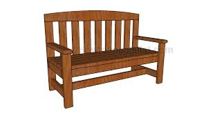How deep is the bench? 2x4 Bench Plans Howtospecialist How To Build Step By Step Diy Plans