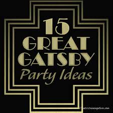 Don't forget to check out the great gatsby themed party photo props on the etsy shop. 15 Fun And Fancy Great Gatsby Party Decor Ideas Entertaining Diva From House To Home