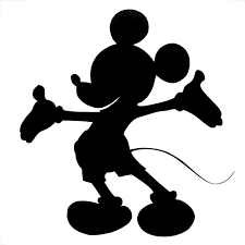 (don't worry if it isn't perfect size, we will resize/reshape it later! 100 Pics Silhouettes 1 Level Answer Mickey Mouse Mickey Mouse Silhouette Mickey Silhouette Cartoon Silhouette