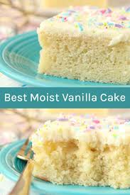 Easy Homemade Vanilla Cake Recipe Fluffy Moist Cake Recipe Vanilla Cake Recipe Moist Easy Vanilla Cake Recipe Vanilla Cake Recipe