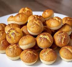 Les Minis Madeleines Au Citron En Non Forme De Madeleine Car On A Perdu Le Moule Le Lien De La Recette Et De La Video Sont Dans Ma Food Cuisine