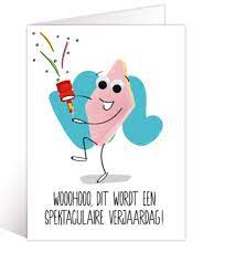Verjaardagskaart Spektaculaire Verjaardag Feestbazaar Nl