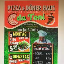 1679 meters tonis restaurant pizzeria. Toni S Pizzeria Und Doner Haus Home Facebook