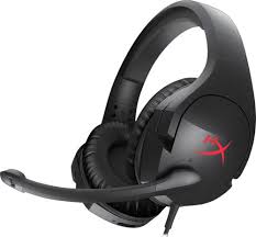 Hyperx Cloud Stinger Wired Stereo Gaming Headset For Pc Ps4 Xbox One Nintendo Wii U Mobile Devices Red Black Hx Hscs Bk Na Best Buy Gaming Headset Gaming Headphones Best Gaming Headset