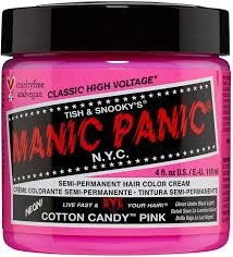 Wrap it in plastic and leave it overnight. Manic Panic Cotton Candy Classic Creme Vegan Cruelty Free Pink Semi Permanent Hair Dye 118ml Amazon Co Uk Beauty