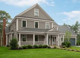 Get design inspiration for painting projects. Updated Exterior Grays Kelly Bernier Designs