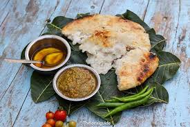 Angakar Roti — thick rice roti