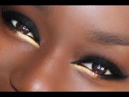 Black And Gold Eyeshadow Looks Black Gold Cat Eye Makeup Dramatic Eye Makeup Cat Eye Makeup Eye Makeup