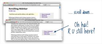 In this demo, we will implement the anchor scroll for given categories.when user click on the button the page focus moves to that section. Scroll Follow Sidebar Multiple Techniques Css Tricks