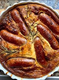 Easy Toad In The Hole Yorkshire Pudding With Self Raising Flour Ed Chef Recipe Yorkshire Pudding Easy Cooking Recipes