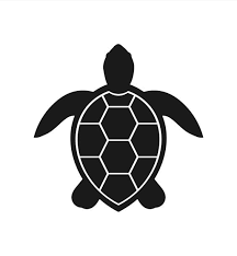 Pin By Oliver Schnitzer On Baby Shower Hawaiian Luau Turtle Outline Turtle Drawing Turtle Silhouette