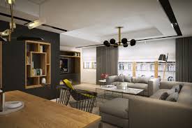 D S Altas House Ordu By Yucel Partners Architects Living Room Modern Wall Unit Fireplace Dining Table Picture Lighting