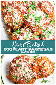 This Easy Baked Eggplant Parmesan Is The Best Healthy Weeknight Dinner Recipe The Egg Eggplant Parmesan Easy Eggplant Parmesan Baked Eggplant Recipes Parmesan