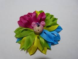 Tutorial Flores Monos En Punta Para El Cabello En Cinta Delgada Paso A Paso Video 232 Cinta Delgada Monos Con Flores Manualidades