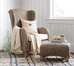 It can be left out all year round and you don't have to worry about anything happening to it. Seagrass Wingback Chair Pottery Barn
