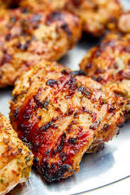 Grilled Marinated Skin On Chicken Thighs Ifoodblogger Com Chicken Thigh Grill Recipes Grilled Chicken Thighs Marinated Grilled Chicken