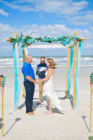 Teal Beach Wedding In Florida Beach Wedding Packages Teal Beach Wedding Beach Wedding
