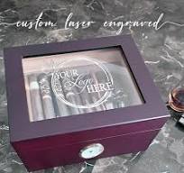 Custom Personalized Humidor - Holds 25-50 Cigars - Etsy