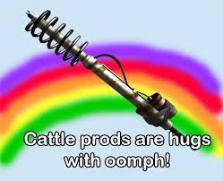 Cattle Prod Gif Google Search Hug Jokes Laugh