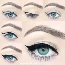 Draw a line on the lower lid starting from the angle of the eye to the middle of the lower lid. What Is The Best Way To Apply Eyeliner On The Bottom Lid Quora