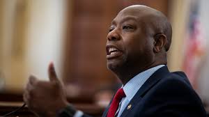 Tim Scott goes after Biden